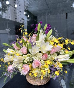 Cesta de flores Jessy GG